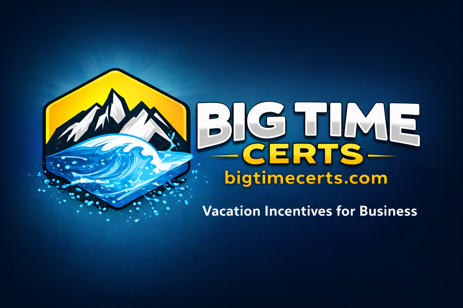 Big Time Certs social share